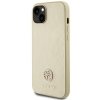 Guess GUHCP15SPS4DGPD iPhone 15 / 14 / 13 6.1 złoty/gold hardcase Leather 4G Metal Logo Strass